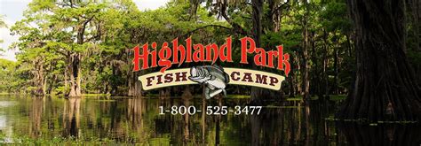 The cabins can sleep up to 4 guests and have cable tv, a microwave, coffee maker, barbecue grill, wifi and offer free kayak rentals. Highland Park Fish Camp Where Fishing Is A Tradition ...
