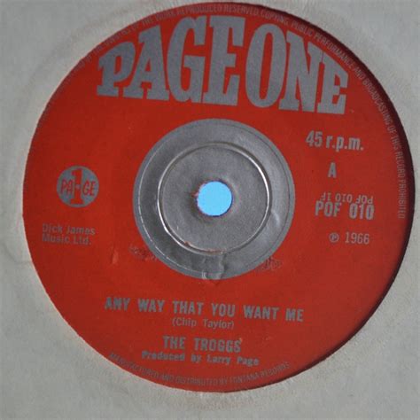 Troggs Any Way That You Want Me 7 Inch Buy From Vinylnet