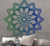 Stickers Bloemenpatroon Lotusbloem Mandala TenStickers