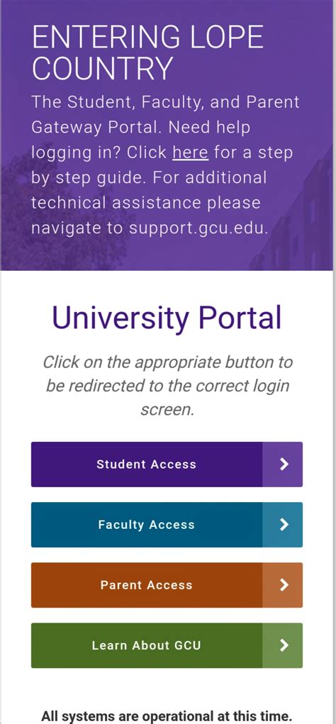 Notice of scheduled maintenance from 19:00 till 23:00 wednesday 21st april 2021 student records will be undergoing maintenance and will be unavailable during this period. GCU student portal - Grand Canyon University Login - eTech ...