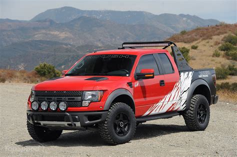 In case you needed proof, ford tested its grit at extreme temperatures, on steep inclines and in unbearably rugged conditions. 2013 Ford F-150 SVT Raptor By Roush And Greg Biffle News ...