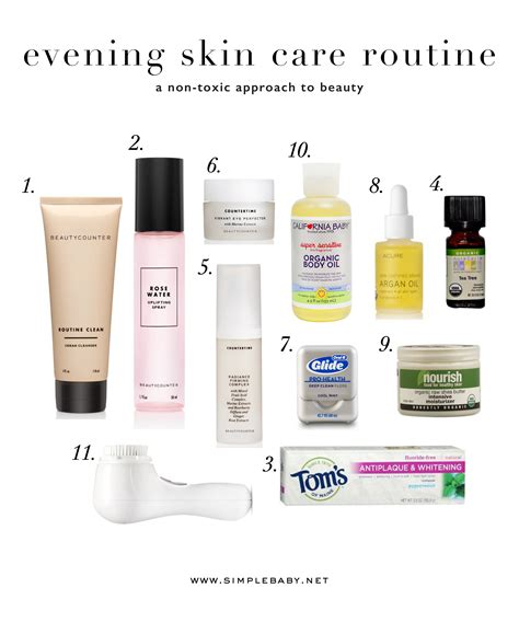 My Evening Skin Care Routine Evening Skin Care Routine Skin Care