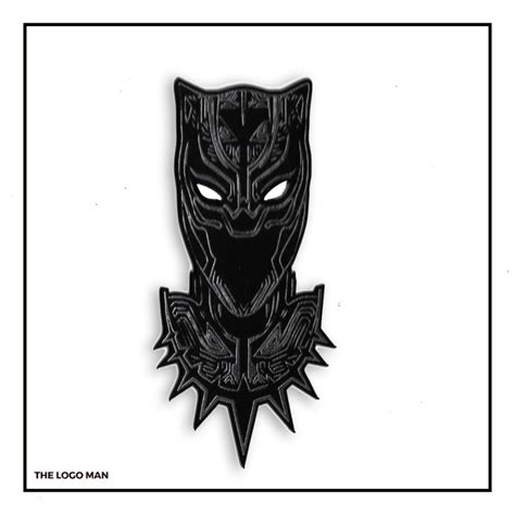 Black Panther 3d Engraved Decal Carbike Sticker The Logo Man