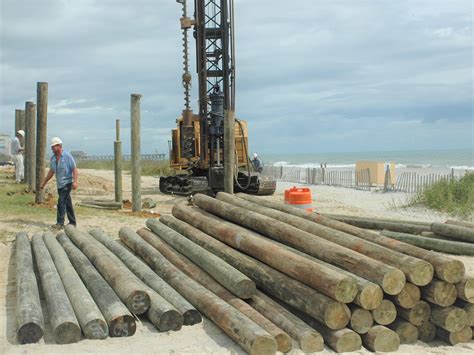 Timber Piling Foundations And Contractors Fender Marine Construction