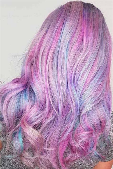 Sweet Cotton Candy Hair Ideas ★ See More