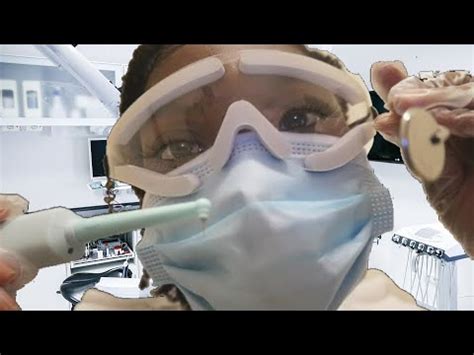ASMR Dental Hygienist Dentist RolePlay Cleaning Your Teeth Latex Gloves Personal Attention