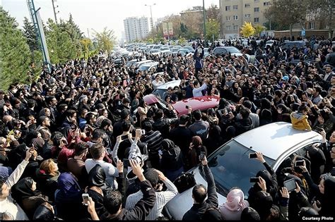 Iranians Mourn Fallen Pop Star With Puzzling Public Outpouring