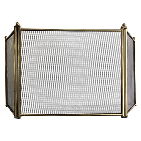 Strap Iron Fire Screen At 1stdibs