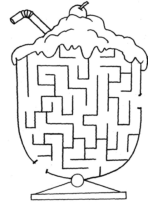 Free Maze Worksheets For Children Activity Shelter