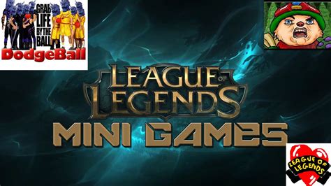 League Of Legends Mini Games Youtube