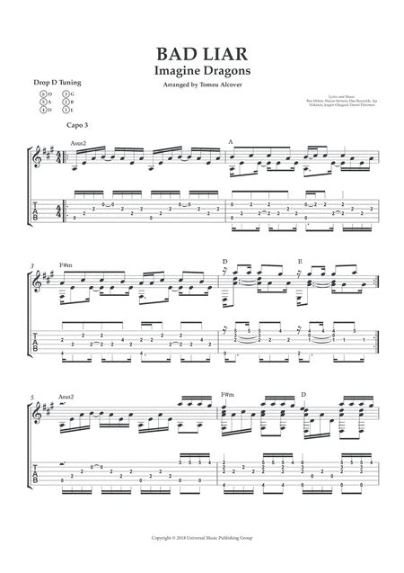 Bad Liar Chords Bad Liar Piano Sheet Music Imagine Dragons Music Sheet F G I Can T