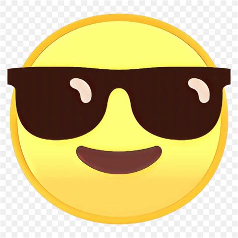 Happy Face Emoji Png 1024x1024px Smiley Aviator Sunglasses Cheek