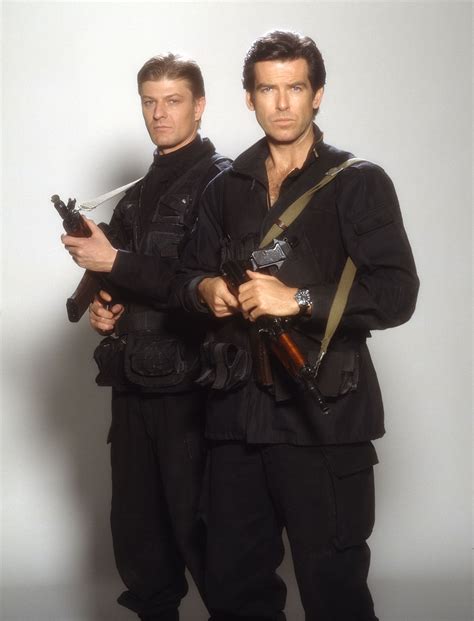 James Bond 007 Pierce Brosnan And Alec Trevelyan 006 Sean Bean In
