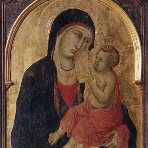 Madonna Col Bambino E I Santi Paolo E Pietro Di Ugolino Di Nerio E