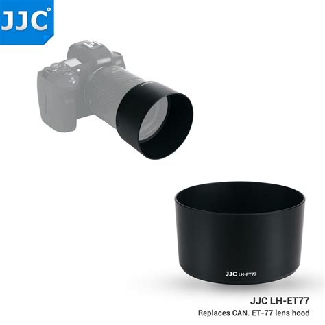 Jjc Et 77 Lens Hood For Canon Rf 85mm F2 Macro Is Stm Lens On Eos R6 R5