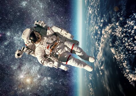 Astronauts In Space High Resolution Wallpaper