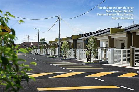 Rumah teres 2 tingkat, taman bandar ekar rantau untuk di jual. Taman Bandar Ekar Rantau (FASA 1) - Mega 3 Housing