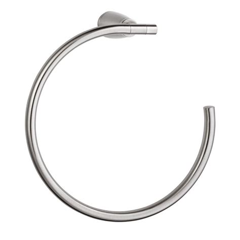 Danze Sonora Towel Ring In Brushed Nickel D442121bn The Home Depot