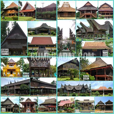 34 Rumah Adat Di Indonesia Beserta Asalnya Berbagai Rumah
