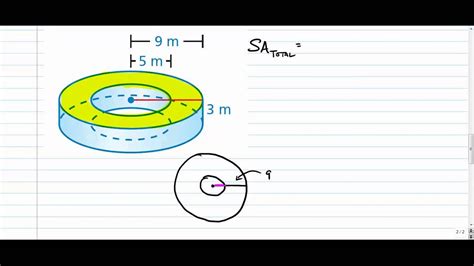 Surface Area Of Composite Solids Part 4 Of 5 Youtube