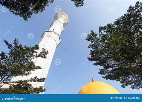 Masjid Raya Or Grand Mosque In Bandung Indonesia Stock Photo Image
