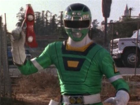 Adam As The Green Turbo Rangerpower Rangers Turbo Power Rangers