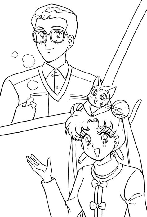 Sailor moon, commonly known as bishoujo senshi sailormoon in japan, is a popular japanese manga series illustrated and written by japanese manga. 1000+ images about Coloring pages on Pinterest | Sailor ...