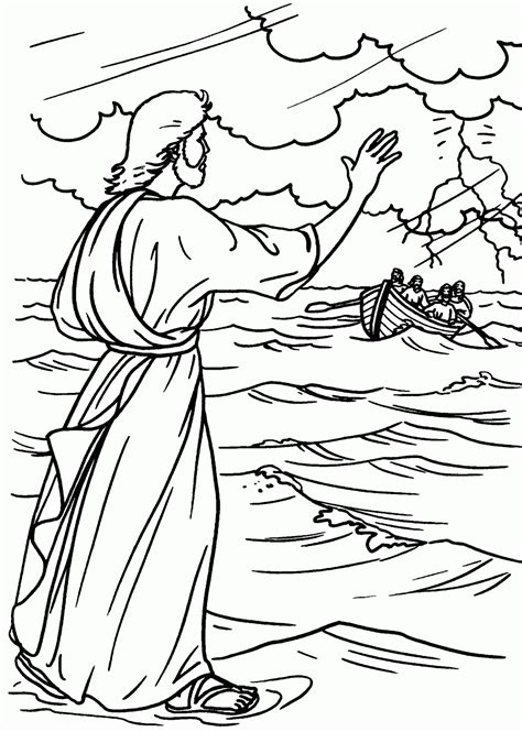 Milagros de jesus para colorear - Imagui