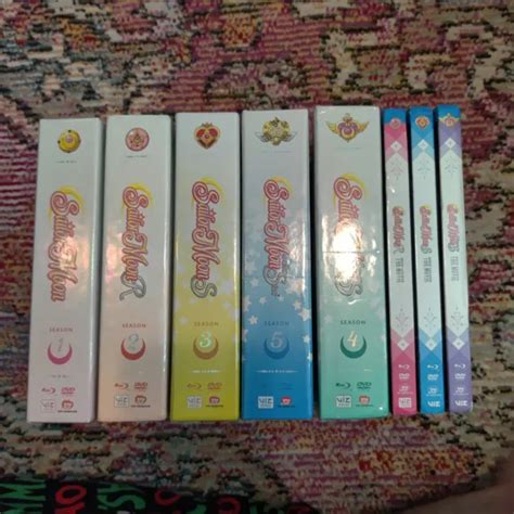 Sailor Moon Anime Complete Series Seasons 1 5 Limited Edition With