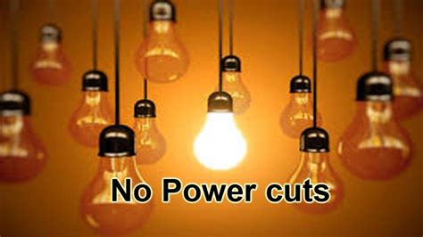 No Power Cuts From Today Onwards Sunday Observer