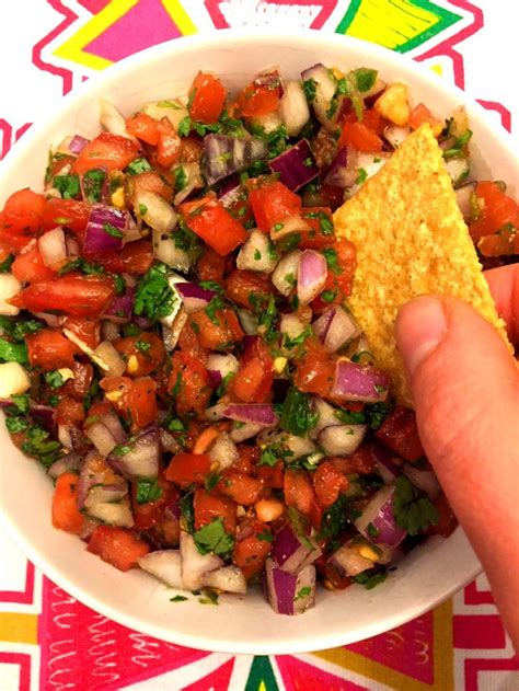 Pico De Gallo Mexican Fresh Salsa Recipe Melanie Cooks