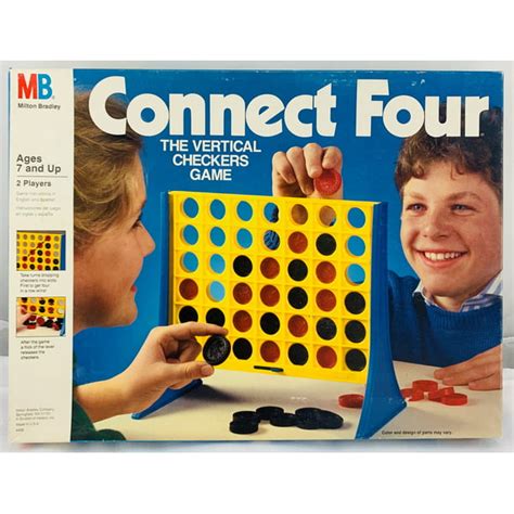 Connect Four Game 1986 Milton Bradley Great Condition Walmart