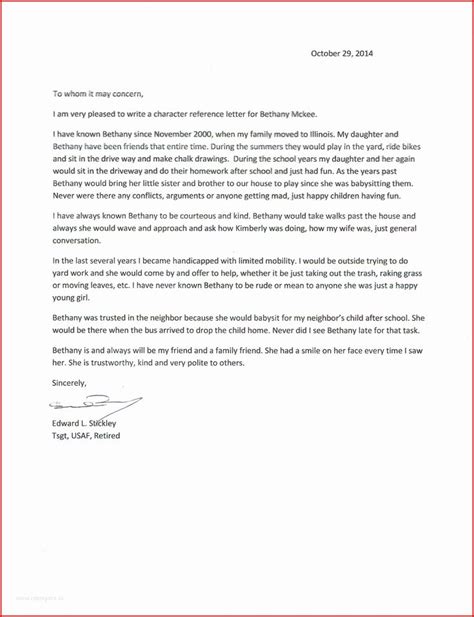 How to write a character reference letter for court child custody. Child Custody Letter Of Recommendation Lovely Character ...