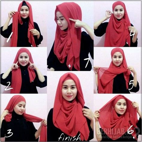 tutorial kreasi jilbab panjang pashmina terbaru berhijab tutorial hijab mudah inspirasi