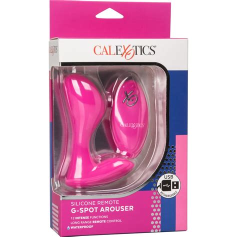 Silicone Remote G Spot Arouser Vibrator 4 25 Pink