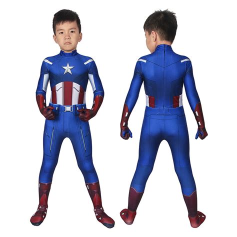 Captain America Costume Avengers Endgame Steve Rogers Improved Version