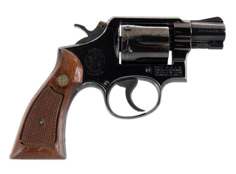 Sold Price Smith And Wesson Model 10 5 38 Cal Snub Revolver Invalid