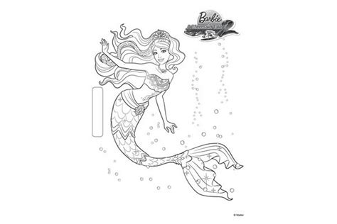 Download Barbie Mermaidia Coloring Pages - Coloring Home