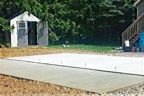 Concrete Foundations For Garages And Sheds Site Preparations Llc