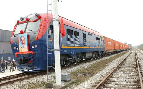 Intl Rail Freight Transportation Service Inaugurated In Vietnam