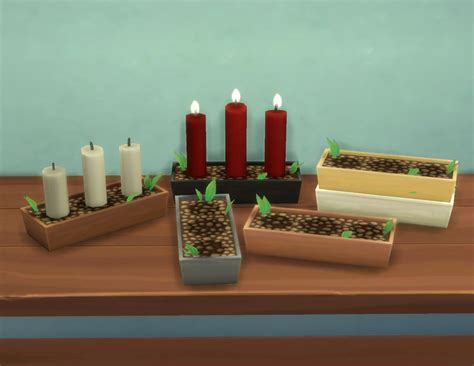 My Sims 4 Blog Candles Candle Holders By Plasticbox