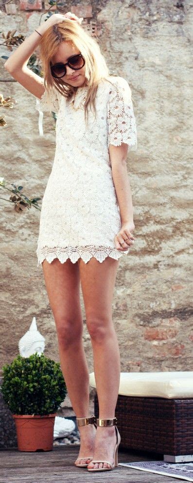 Style Fascinations White Lace Dress