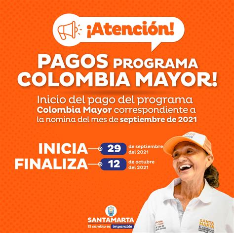 Inició Pago De Subsidios Del Programa Colombia Mayor En Su Novena Fase
