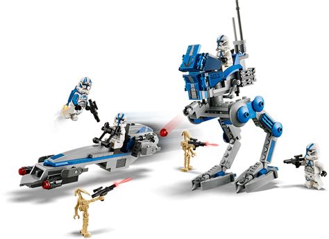 Blasters And More Lego Star Wars 75002 Custom 501st Blue Clone Trooper
