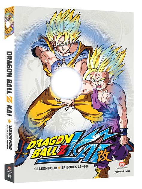 Dragon Ball Z Kai Season 4 Complete Anime Box Dvd Set