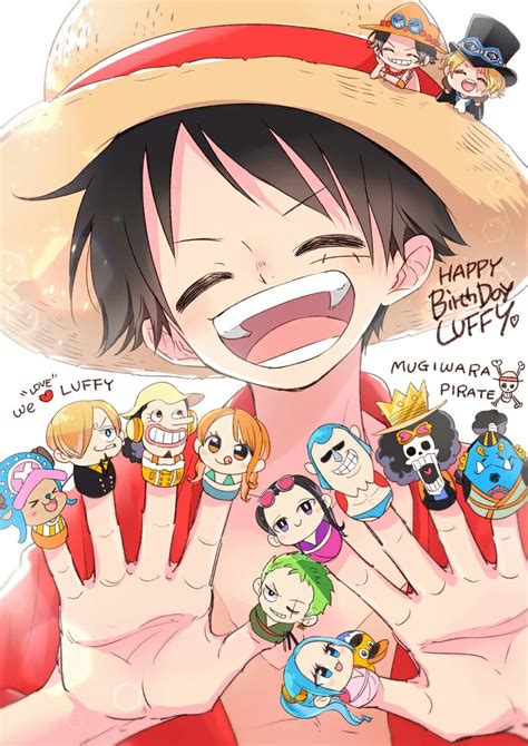 Happy Birthday Luffy One Piece Luffy Manga Anime One Piece
