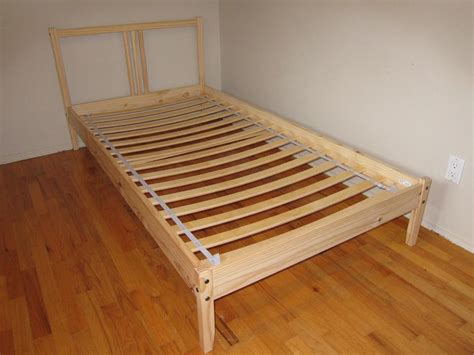 Ikea Pine Bed Frame And Base Fjellse Saanich Victoria