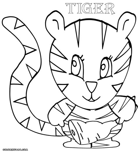 Tiger Coloring Pages Coloring Pages To Download And Print