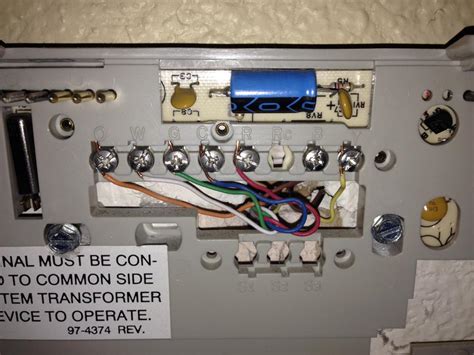 Honeywell thermostat 3 wiring diagram. Upgrade from Honeywell Chronotherm III to RTH6580WF ...