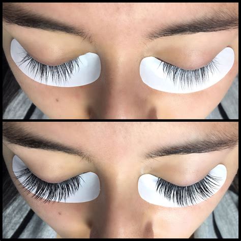 Before After Of Classic Lash Extensions Eyelash Extensions Eyelash